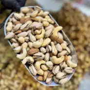 آجیل 4 مغز خام لوکس دربار