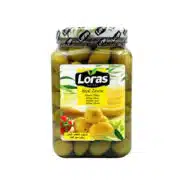 زیتون سبز درشت شکسته لوراس