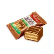 ویفر بدون قند پوبدا با روکش شکلاتی