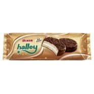 بیسکویت روکش شکلاتی با مغز مارشملو هالی