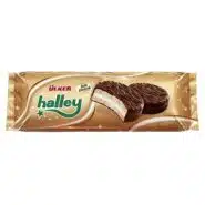 بیسکویت روکش شکلاتی با مغز مارشملو هالی