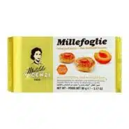 شیرینی پفی میله فولیه با مغز زردآلو و وانیل