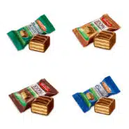 مبکس ویفرهای بدون قند پوبدا با روکش شکلات